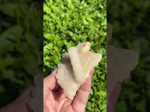 Natural Tabular Drusy Quartz Coated Calcite x 1 From Albert's Mountain, Lesotho