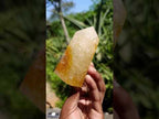 Polished Golden Healer Limonite Quartz Crystal x 1 From Madagascar