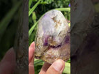 Polished Exquisite Smokey Amethyst Window Crystal x 1 From Akansobe, Madagascar
