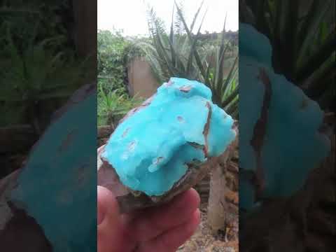 Natural Rare Hemimorphite On Dolomite x 1 From Lupoto Mine, Congo