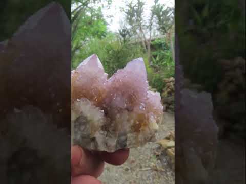 Natural Ametrine Lilac Amethyst Spirit Quartz Cluster x 1 From Boekenhouthoek, South Africa