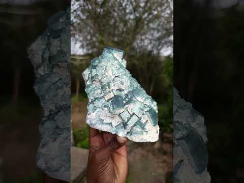 Natural Large Cabinet Size Cubic Fluorite Specimen x 1 From Mandrosonoro Madagascar