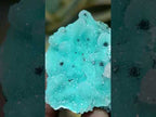 Natural Stunning Stalagmite Sugar Coated Chrysocolla Pseudomorph Specimen with Malachite x 1 From Lupoto Mine, Congo