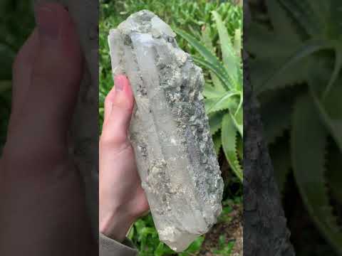 Natural Large Floater Quartz Crystal x 1 From Jan Coetzee Mine, Northern Cape, South Africa