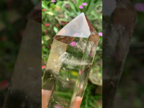 Polished Double-Terminated Smokey Quartz Crystal x 1 From Anzojorobe, Madagascar