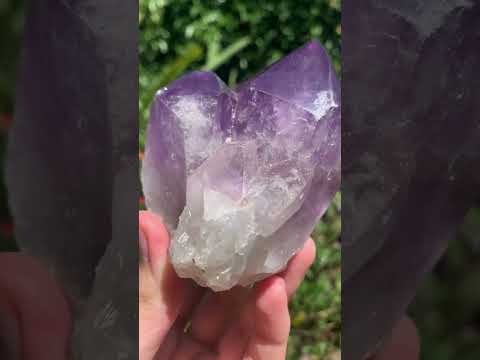 Polished Twin Jacaranda Amethyst Cluster x 1 From Mumbwa, Zambia