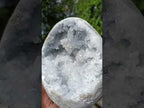 Polished Large Celestite Crystal Geode Egg x 1 From Sakoany, Madagascar