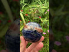 Polished Blue Sodalite Gemstone Sphere x 1 From Kunene, Namibia