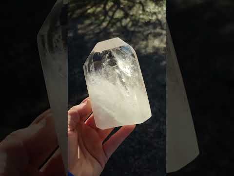 Polished Large Tabular Clear Quartz Crystal x 1 From Madagascar