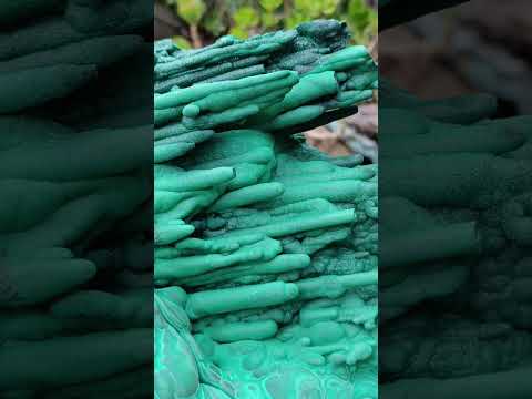 Natural XXL Stalactite Malachite Specimen x 1 From Kolwezi, Congo