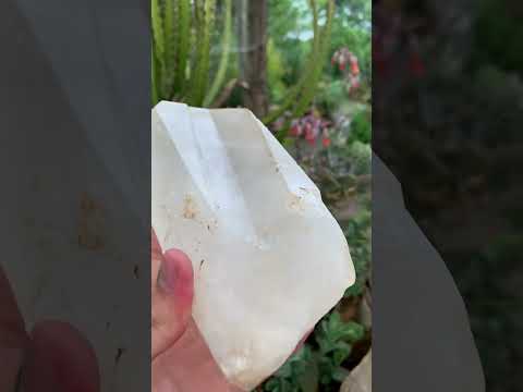 Natural Large Split Termination Quartz Crystal x 1 From Ambatofinandrahana, Madagascar
