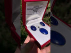 Hand Made Vintage Lapis Lazuli Pendant and Earrings Set in Sterling Silver - Sold Per Set - From Afghanistan