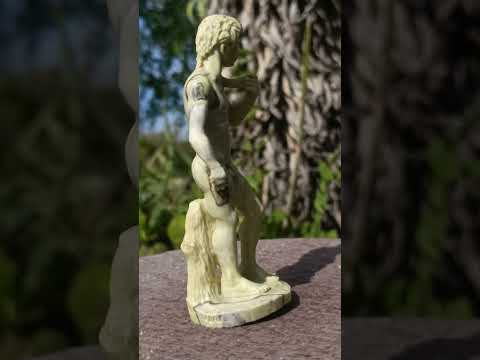 Hand Made African Butter Jade Replica of Michelangelo's David x 1 From Bronkhorstspruit, South Africa