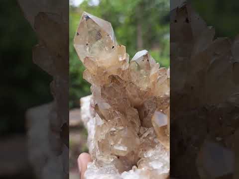 Natural Cascading Citrine Crystal Cluster x 1 From Luena, Congo