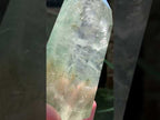 Polished Phantom Lined Chlorite Quartz Crystal x 1 From Ambatofinandrahana, Madagascar