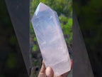 Polished Large Gemmy Pink Rose Quartz Display Crystal x 1 From Ambatondrazaka Madagascar