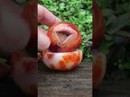 Polished Carnelian Bowl and Sphere - A Single Set -  x 1 From Madagascar
