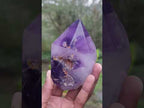 Polished Double Terminated Amethyst Window Crystal x 1 From Akansobe, Madagascar