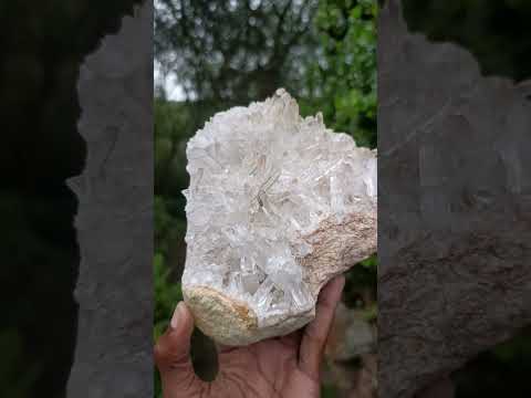Natural Bright and Clear Quartz Cluster x 1 From Fianarantsoa, Madagascar