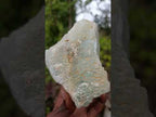 Natural Aquamarine Blue Green Floater Crystal x 1 From Ambatondrazaka, Madagascar