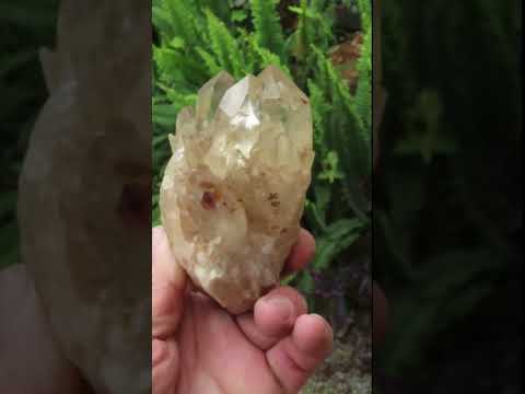 Natural Cascading Fan of Citrine Quartz Cluster x 1 From Luena, Congo