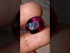 Polished 14.5 Carat Rhodolite Garnet Faceted Stone x 1 From Tanga, Tanzania