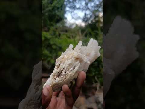 Natural Rare Lesotho Snow Finger Quartz Cluster x 1 From Lesotho