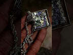 Handmade Bismuth Crystal Necklace x 1 From South Africa