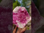 Natural Hot Pink Gemmy Spherocobaltite Specimen x 1 From Mashamba West Mine, Congo