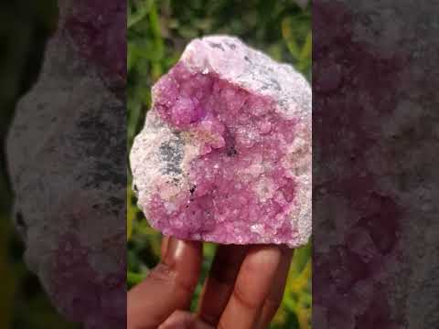 Natural Gemmy Pink Spherocobaltite Classic Cabinet Specimen x 1 From Mashamba West Mine, Congo
