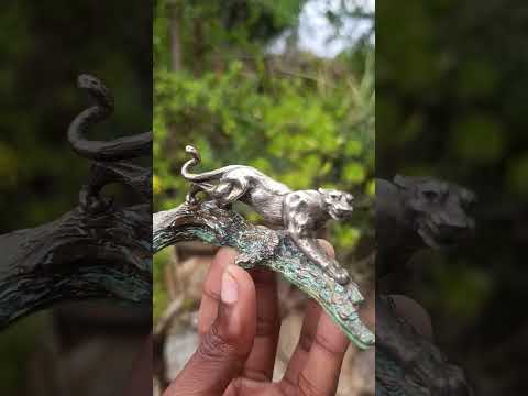 Hand Made Sterling Silver Plated Pure Copper Lioness Casting x 1 From South Africa