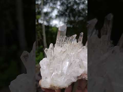 Natural Bright and Clear Quartz Cluster x 1 From Fianarantsoa, Madagascar