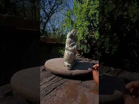 Hand Made Rare Vintage Soapstone Bushman Carving x 1 From Namibia