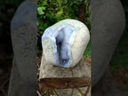 Polished XL Blue Lace Agate Geode Display Specimen x 1 From Nsanje, Malawi