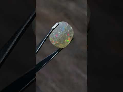 Polished Spectacular Rare Large Gemmy Clear Ethiopian Precious Opal x 1 From Welo, Ethiopia