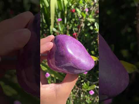 Polished Pure Silky Purple Stichtite Free Form x 1 From Barberton, South Africa