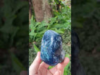 Polished Super Rare Deep Blue Dumortierite Standing Display Piece x 1 From Madagascar