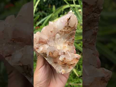 Natural Large Hematoid Quartz Crystal Cluster x 1 From Karoi, Zimbabwe