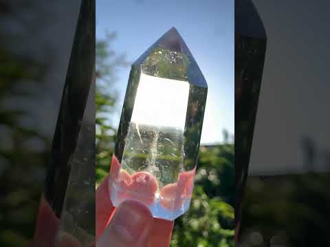 Polished Optic Clear Quartz Crystal x 1 From Madagascar