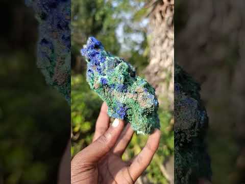 Natural Super Rare Cabinet Size Cuprite, Shattuckite and Malachite Specimen x 1 From Mashamba West, Congo
