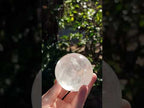 Polished Rainbow Veiled Rock Crystal Ball x 1 From Madagascar