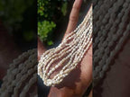 Hand Made Five Stranded Freshwater Pearls Necklace x 1 From China