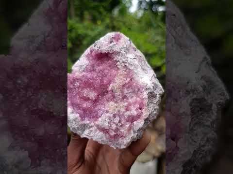 Natural Large Gemmy Pink Botryoidal Spherocobaltite Specimen x 1 From Mashamba West Mine, Congo
