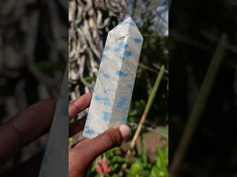 Polished Pair of Blue Spotted Spinel Display Crystals x 1 From Madagascar