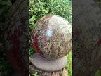 Polished XXXL Bastite Dragonsblood Stone Sphere x 1 From Tshipise, South Africa
