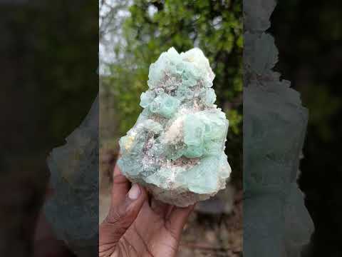 Natural Cabinet Size Riemvasmaak Bipyramidal Fluorite Specimen x 1 From Riemvasmaak, South Africa