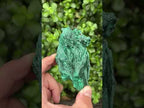 Natural Silky Malachite Specimen x 1 From Kasompe, Congo