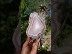 Polished One Side Identical Twin Pair of Sashe River Agate Nodules x 1 From Sashe River, Zimbabwe