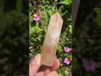Polished Copper Rutilated Quartz Crystal x 1 From Madagascar