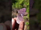 Natural Bright and Beautiful Pink Kunzite Gemmy Crystal x 1 From Afghanistan